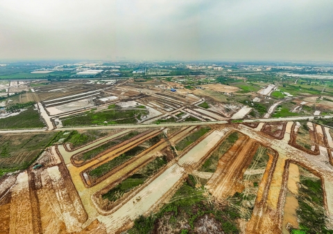 Tiến độ giải phóng mặt bằng Vinhomes Golden City